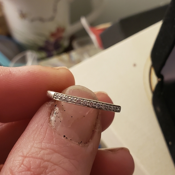 Wedding set garnet with 💎 ♦️ - Picture 6 of 9